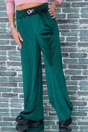 Pantaloni Dama P101 Verde Fashion