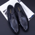 Pantofi Barbati 550-027S Black Mei