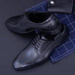 Pantofi Barbati 550-032 Black Mei