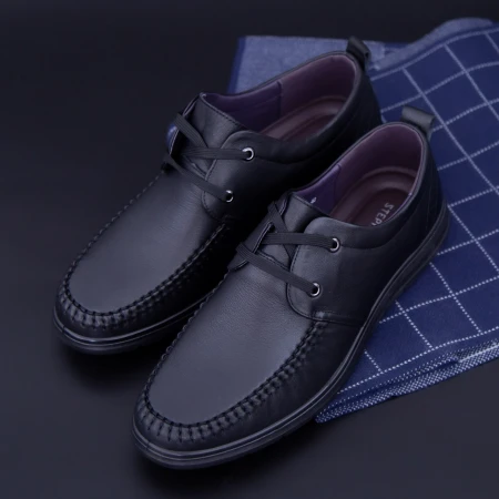 Pantofi Barbati WD7729N Black Mei