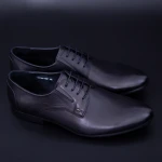 Pantofi Barbati din piele naturala Y079-02F Negru Mei