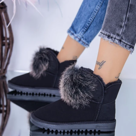 Ghete UG Dama WL127 Negru-Galben Mei