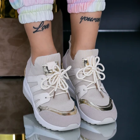 Pantofi Sport Dama XJ30 Bej Mei