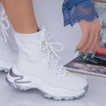 Pantofi Sport Dama WL177 Alb Mei