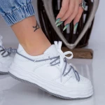 Pantofi Sport Dama XJ16 Alb Mei