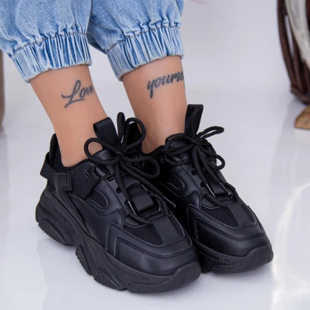 Pantofi Sport Dama XJ17 Negru Mei