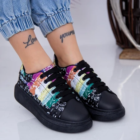 Pantofi Sport Dama 20C19 Negru » MeiMei.Ro