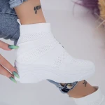 Pantofi Sport Dama WL131 Alb Mei
