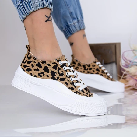 Pantofi Sport Dama D935 Leopard Se7en