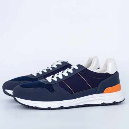 Pantofi Sport Barbati D861 Albastru inchis Se7en