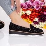 Pantofi Casual Dama L57 Negru Mei