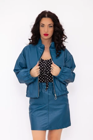 Jacheta Dama 29510 Bleumarin Fashion