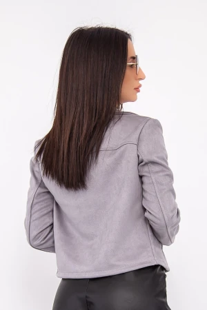 Jacheta Dama 24837 Gri Fashion