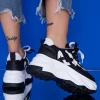 Pantofi Sport Dama cu Platforma WL239 Negru Mei