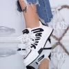 Pantofi Sport Dama WL262 Alb-Negru Mei