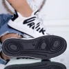 Pantofi Sport Dama WL262 Alb-Negru Mei
