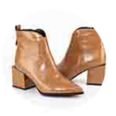 Botine cu toc gros