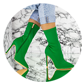Botine cu toc subtire